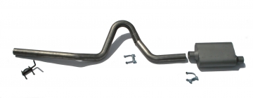 ZJ 3" Iron Exhaust Cat Back System